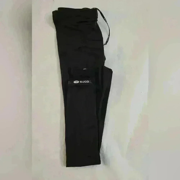 Sugoi Athletic Athleisure  Compression Running Tights Leggings reflective Size L - Picture 4 of 7